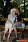 Hairy pussy of sweet granny Norma gets nailed hardcore with a young cock