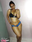 Chubby Desi solo girl releases her tits from bra before flashing some ass