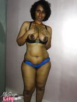 Chubby Desi solo girl releases her tits from bra before flashing some ass