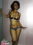 Chubby Desi solo girl releases her tits from bra before flashing some ass