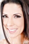 Brunette secretary Alexa Tomas taking big load of jizz in mouth