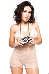 Beautiful Irish with perfect tits Katrina Eugenia posing nude in a messy solo