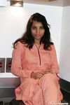 Indian solo girl peels off salwar suit and lingerie to get naked in kitchen