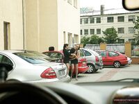 Maria Bellucci and Katy Parker kidnap a babe to humiliate and spank her