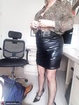 Chubby mature woman Lorna Blu gets herself some hardcore cock at the office