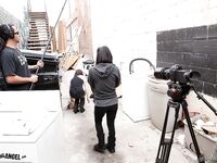 Behind the scenes look at what really happens on a porno shoot