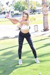 Sexy 18 year old teen Gabbie Carter reveals her huge natural tits in public