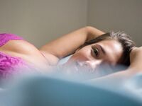Beautiful babe Eva Lovia flaunting hot body in sexy panties & bra on her bed