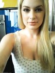 Big boobed amateur is joined by a girlfriend during one of her self shots