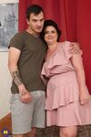 Big boobed mature woman cheats on her husband with a much younger man