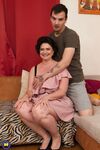 Big boobed mature woman cheats on her husband with a much younger man