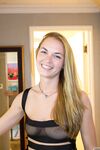 Teen cutie Bailey Rayne shows her hot ass while teasing in her hot lingerie