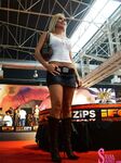 Sexy pornstar MILF Silvia Saint posing fully clothed in jeans and boots