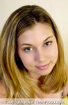 Teen first timer with a pretty face licks a nipples as she disrobes on bed