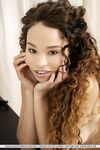 Sexy secretary Cecilia Lion puts her glasses on head before disrobing at work