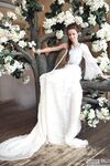 Teen bride takes off her wedding dress to model naked after the ceremony