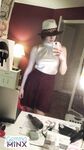 Solo girl Gemma Minx takes selfies in various states of undress