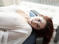 Teen ballerina Jazz Reilly with red hair is very flexible and sexy