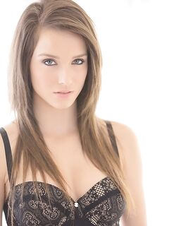 Adorable brunette babe Malena Morgan showcasing her flawless curves